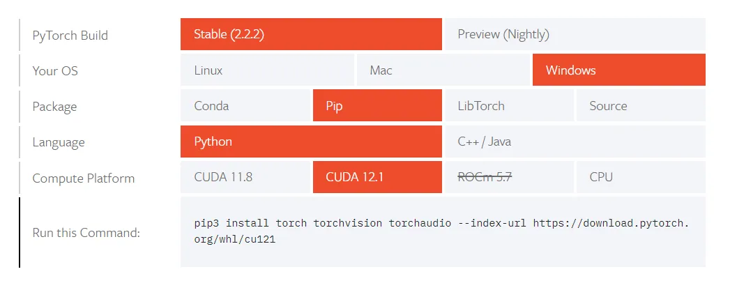 PyTorch Start Locally